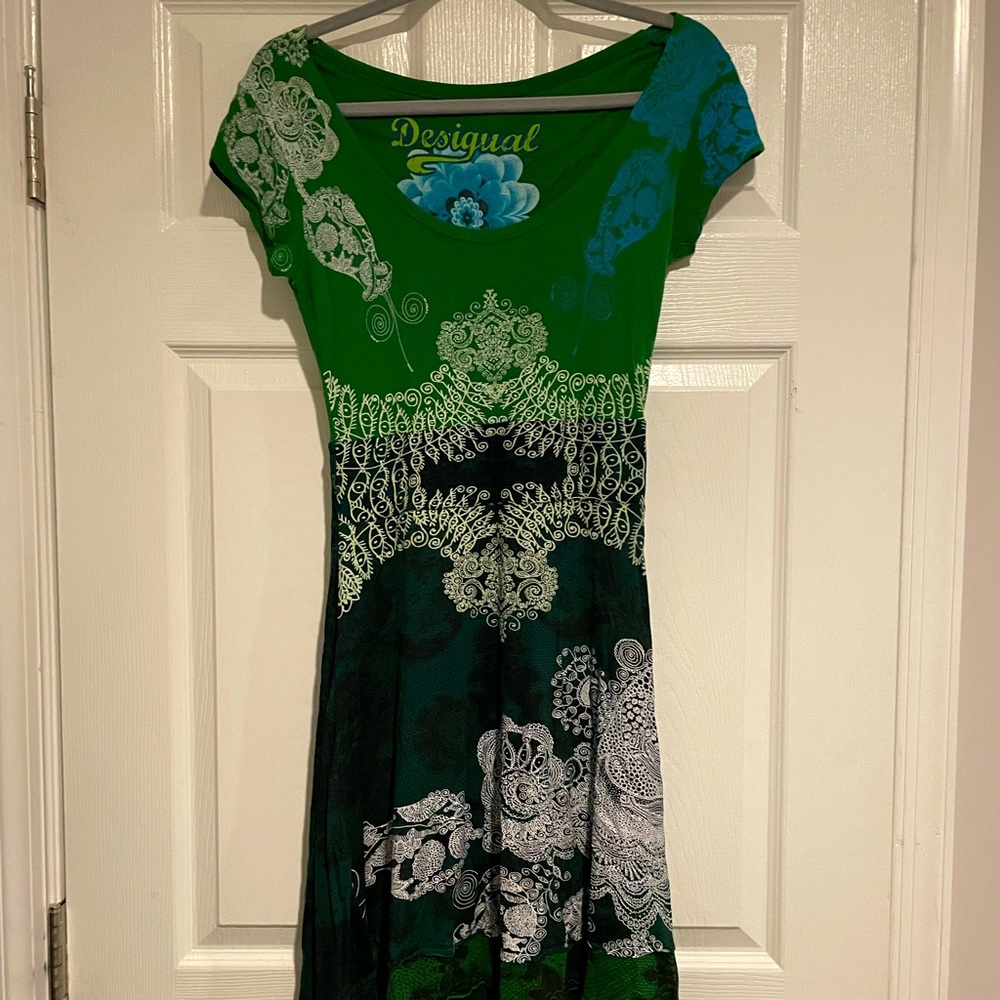 Adorable A-line Desigual dress size Small - incredibly cute and flirty